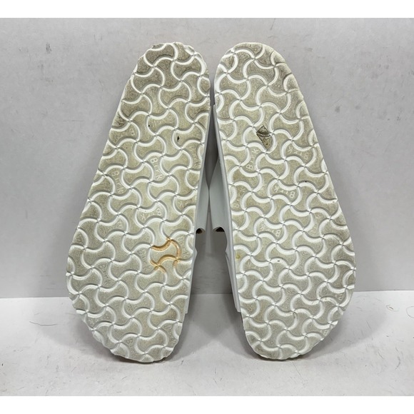 Birkenstock Arizona Birko-Flor Slip-On Sandals White Mens Size 9 / 42‎ main image 7